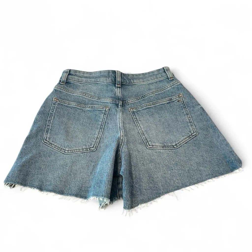Women’s Madewell Curvy Perfect Vintage Mid-Length Jean Short Size 24 NWT #NT973 - Image 3