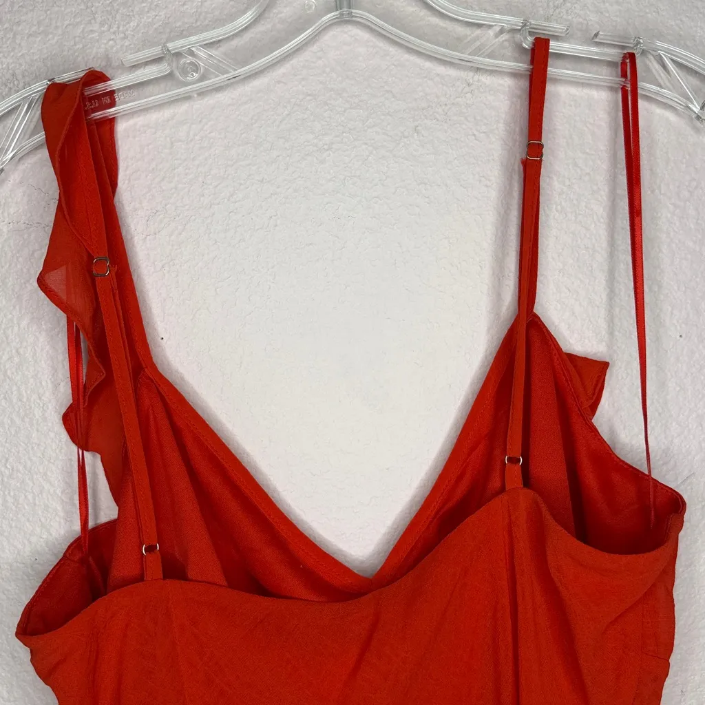 Nia The Label Amore Dress Mini Red. Size L Red - Image 12