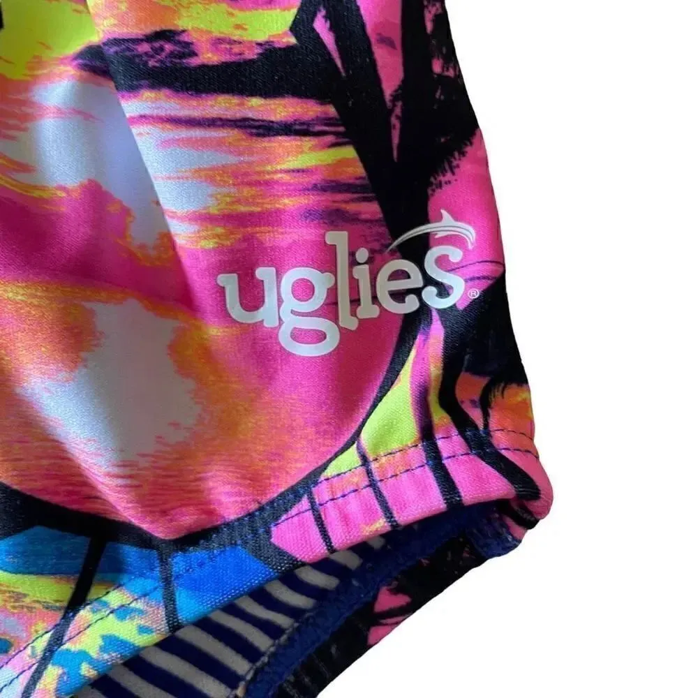 Dolfin Uglies Performance Tropical Beach Sunset Pattern Sz 32 - Image 5