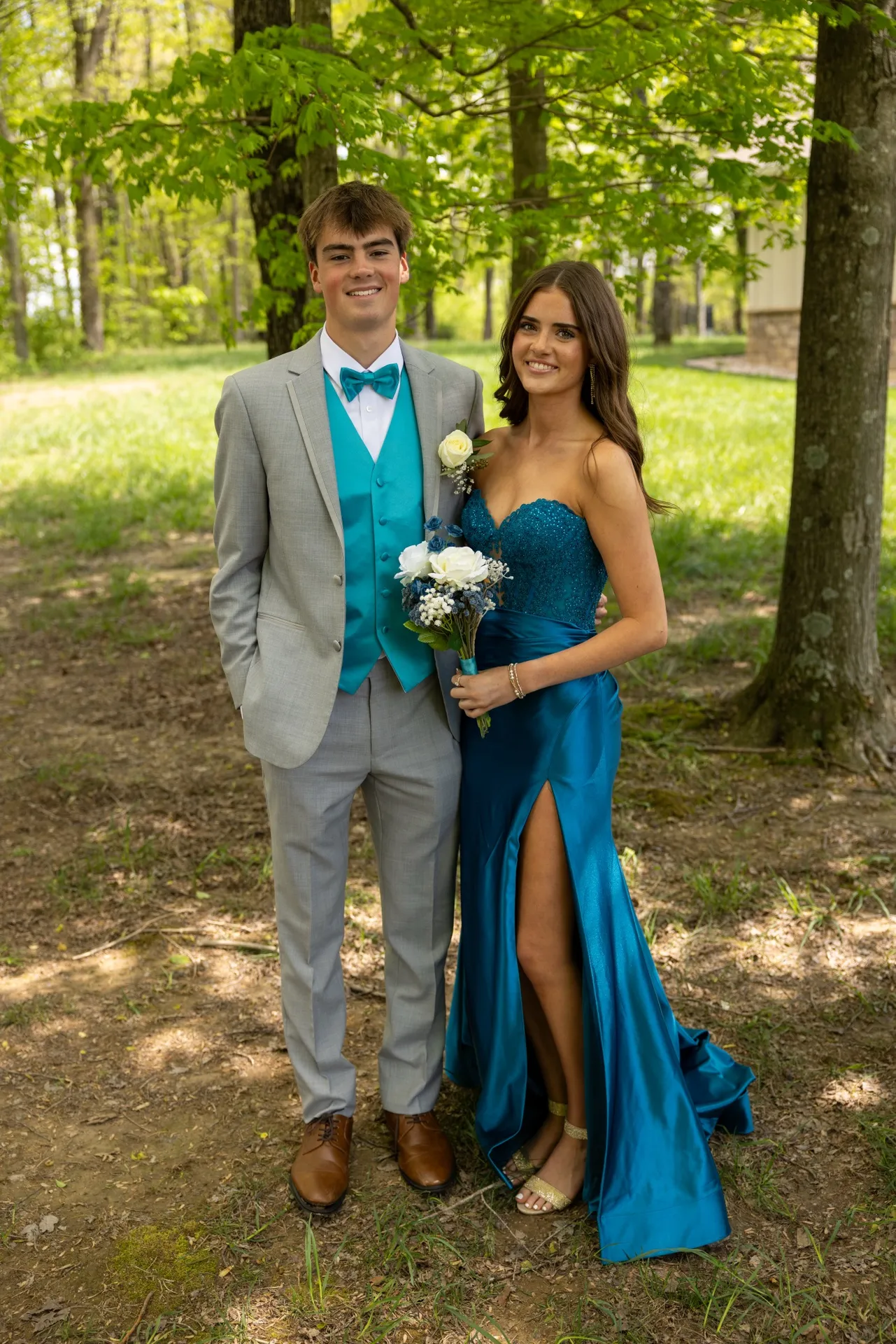 Prom Dress WORN ONCE - Image 2
