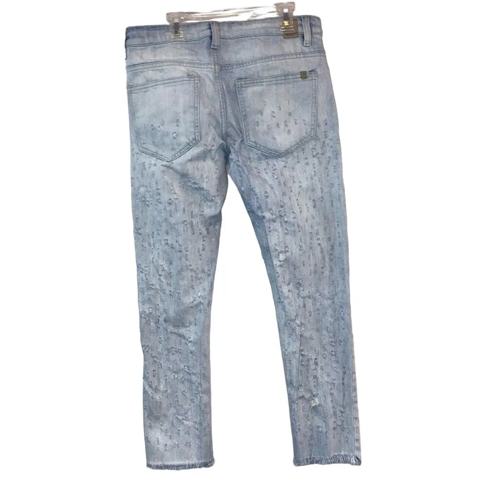 Hidden Jeans Distressed Raw Hem Denim Jeans - Image 3