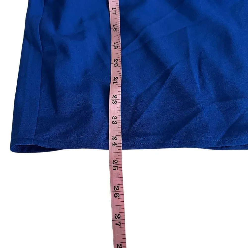 NBD X NAVEN Zola Cobalt Blue Cut Out Sweetheart Mini Dress NWT Small - Image 7