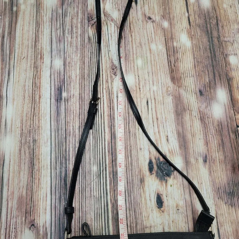 Authentic Michael Kors Black Nylon Kelsey Crossbody Sling Bag - Image 10