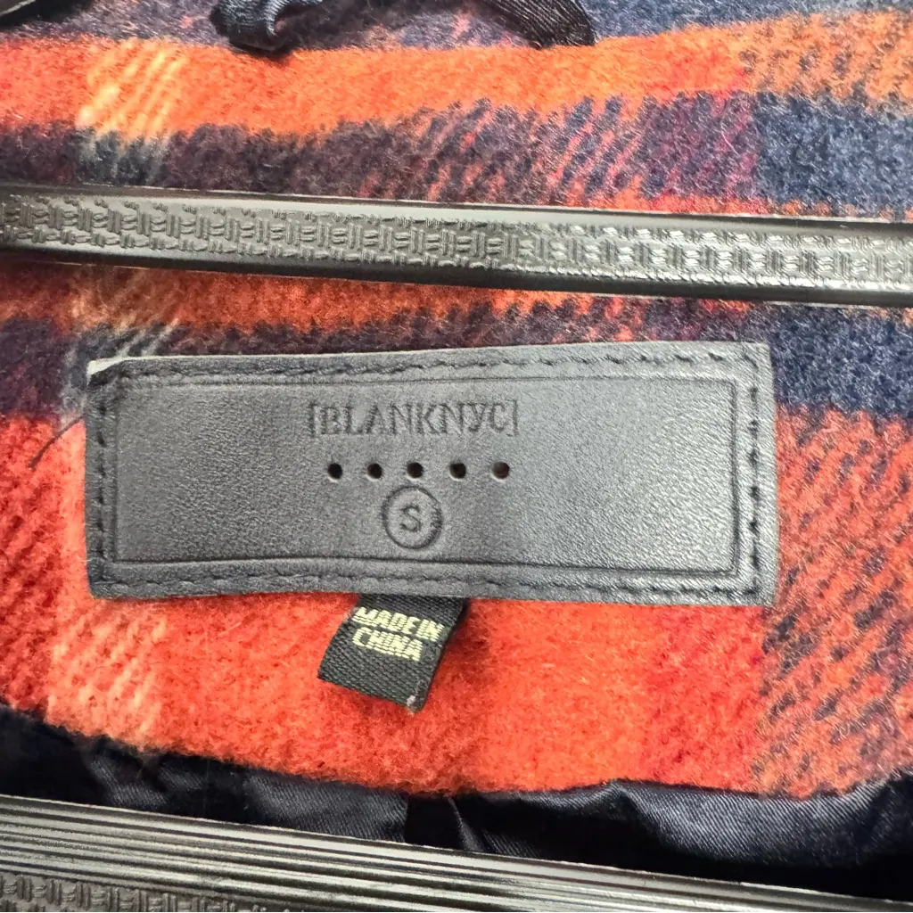 Blank NYC flannel jacket size small - Image 3