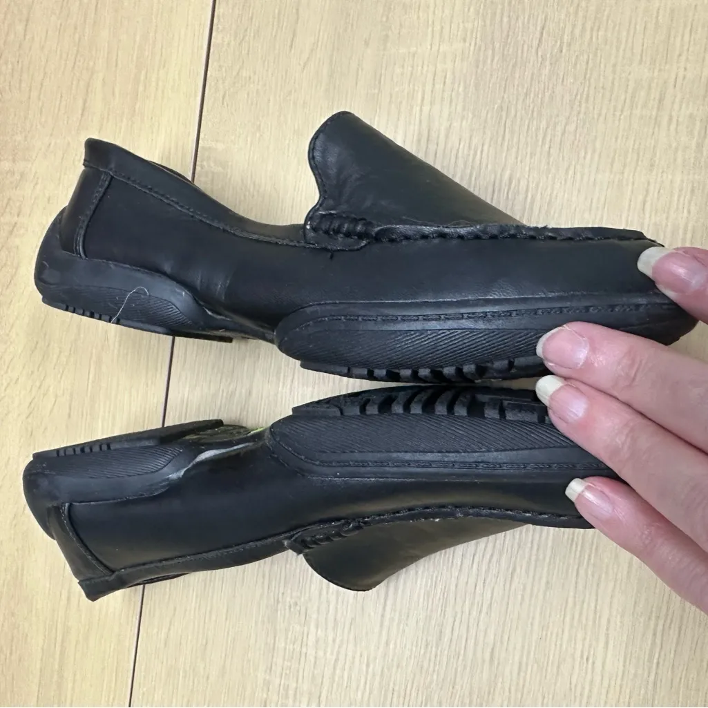 Reaction Kenneth Cole Shoes Womens Loafer Black Leather Slip On Size 5 N… - Image 8