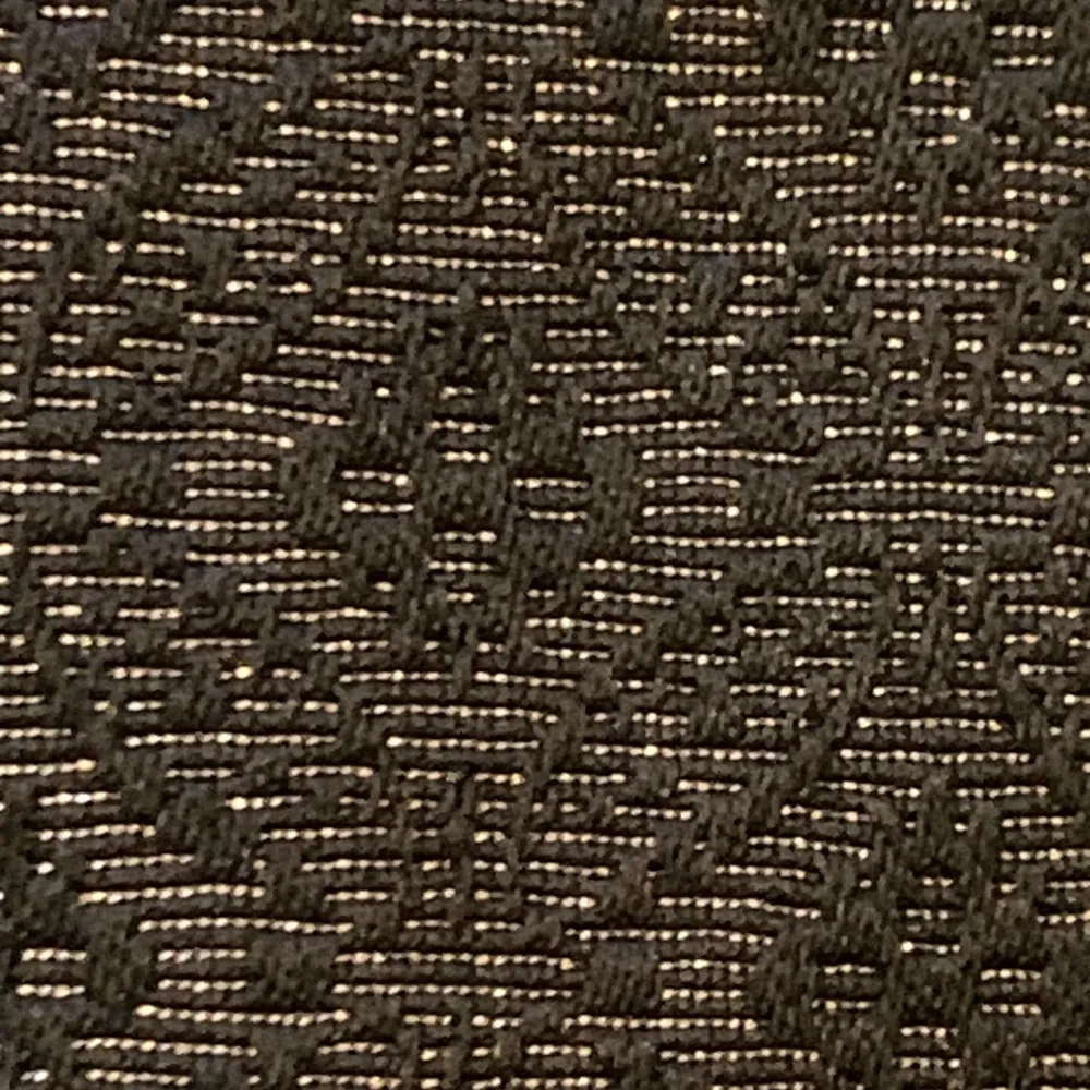 Apostrophe coat size Large Black Gold Shimmer large buttons Mandela design Long - Image 3