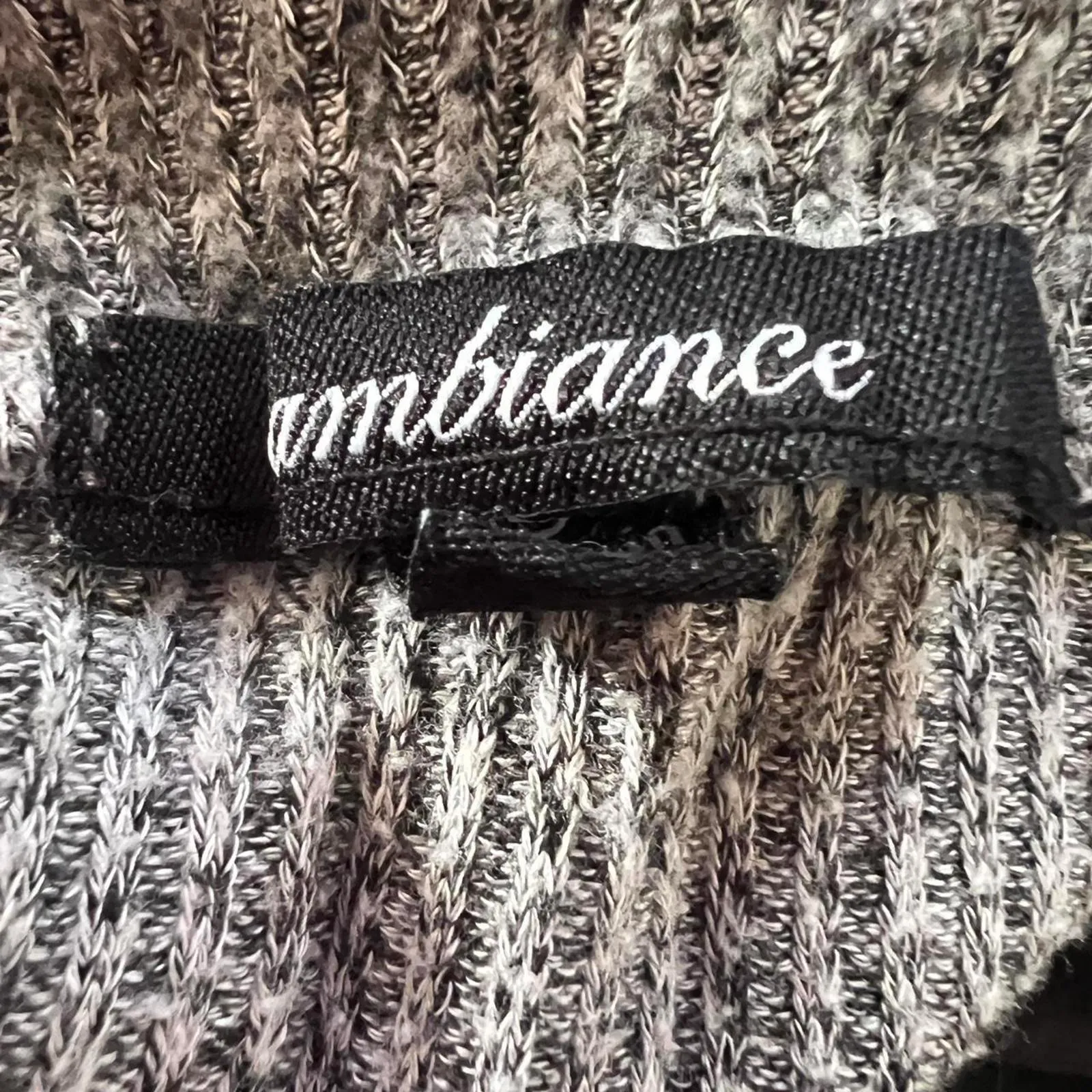 Ambiance grey knit crop top Gray - Image 6