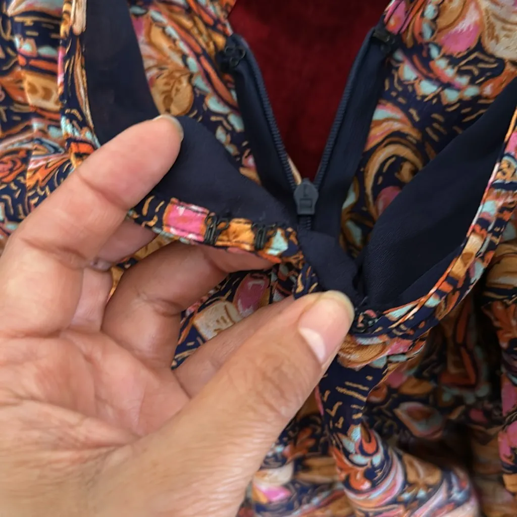 DRESS FORUM Bohemian Paisley Print Dress - Image 5