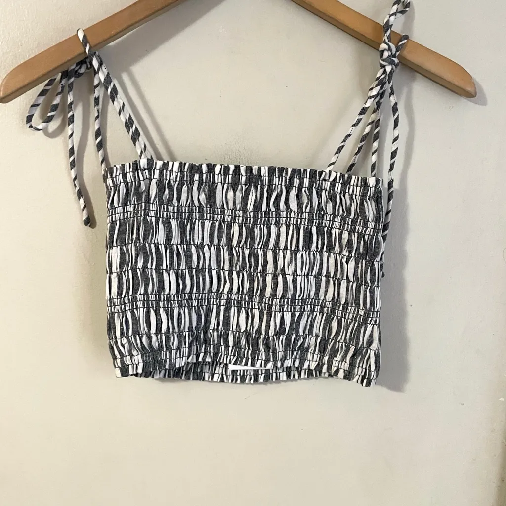 Apiece Apart Smocked Top Espana Stripe - Image 9