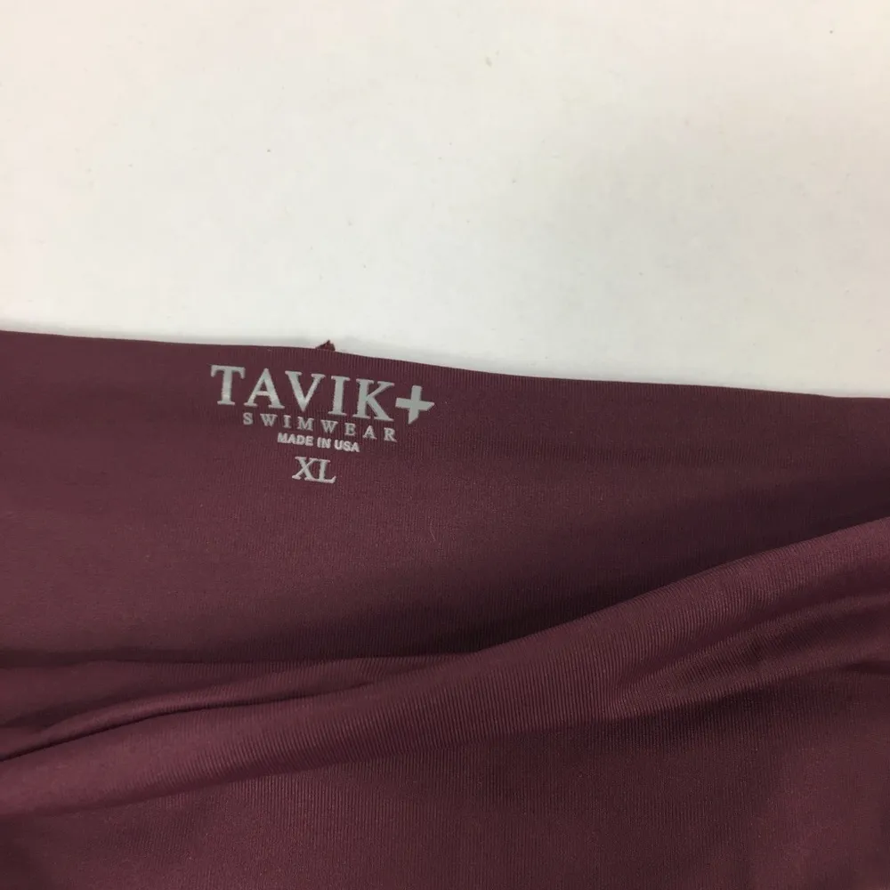 Tavik Essentials Ali Moderate Bikini Bottom Merlot Minimal Coverage XL - Image 6