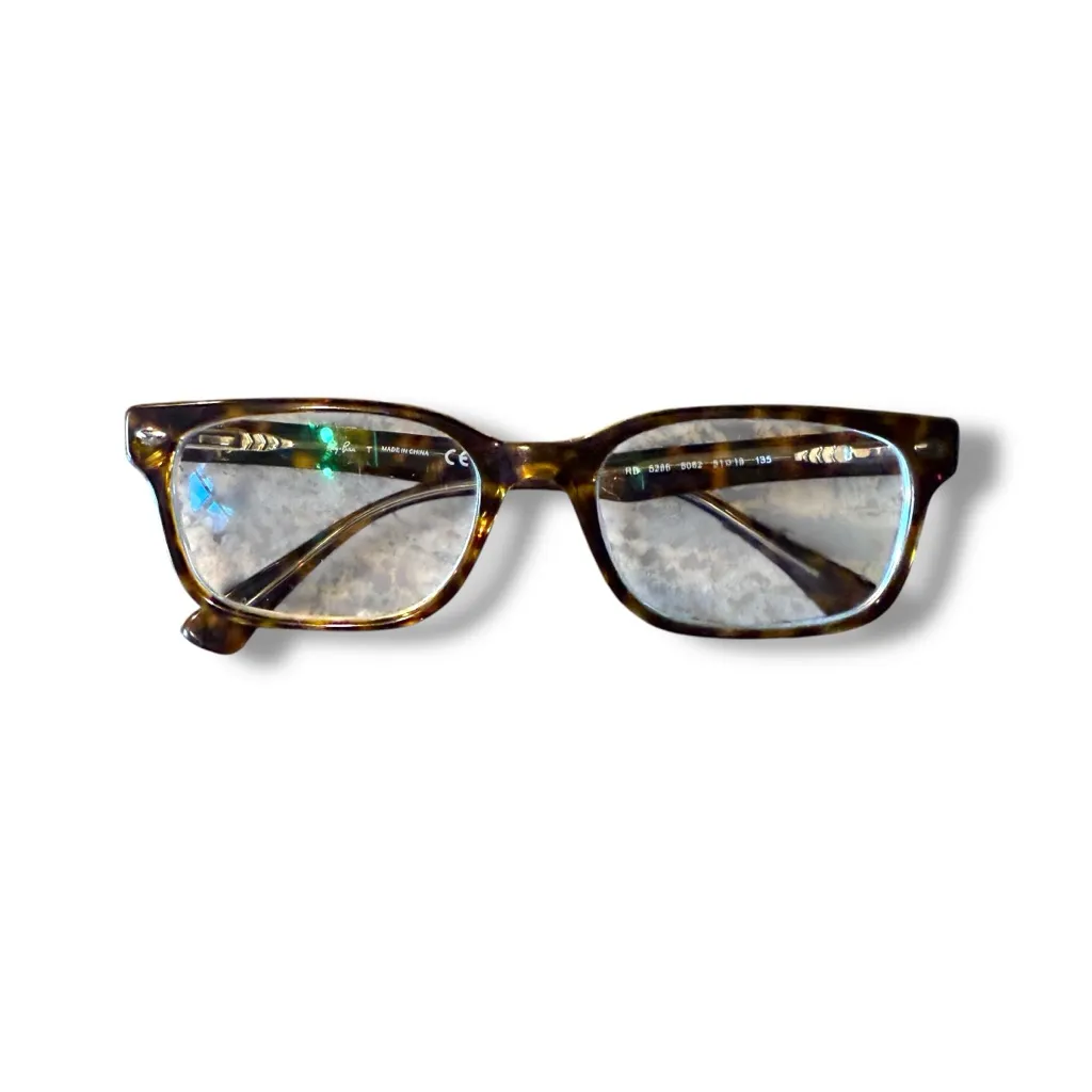 Ray-Ban Eyeglasses Frames RB52865082 Tortoise Shell Clear Full Rim Prescription - Image 2