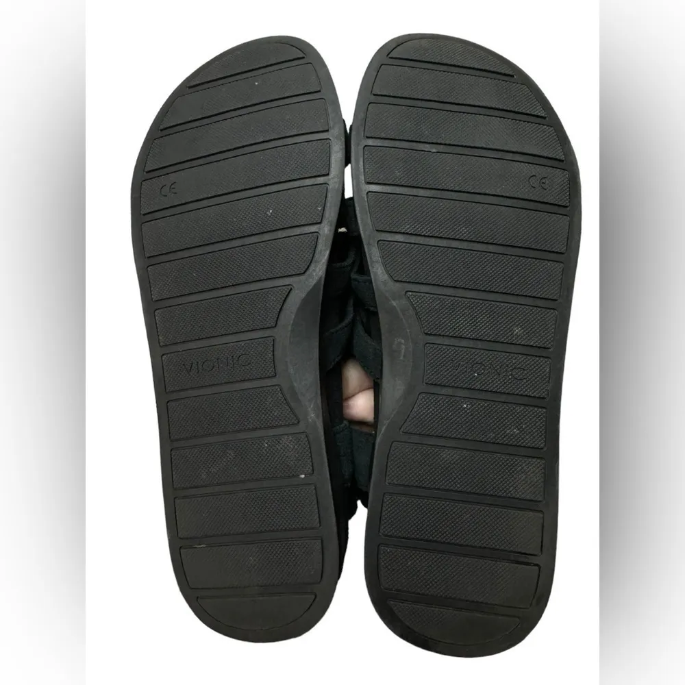 Vionic Palm Ritta Gladiador Sandals Size 7 Black - Image 9
