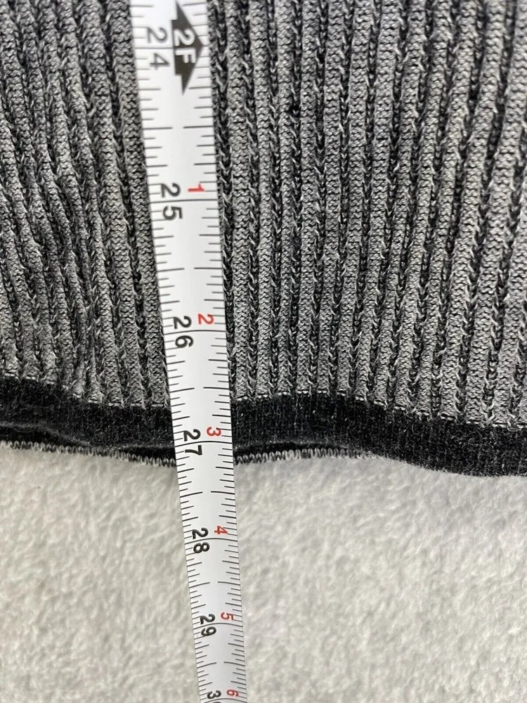 Style & Co Sweater Cut Out Cold Shoulder Ribbed Long Sleeve XS Cowl Neck - Image 5