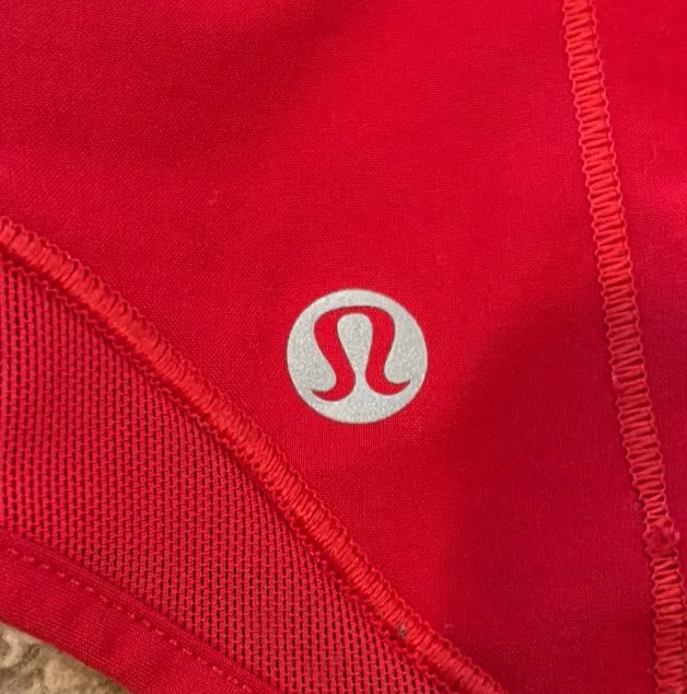 Lululemon Hotty Hot Shorts 2.5" Red - Image 3