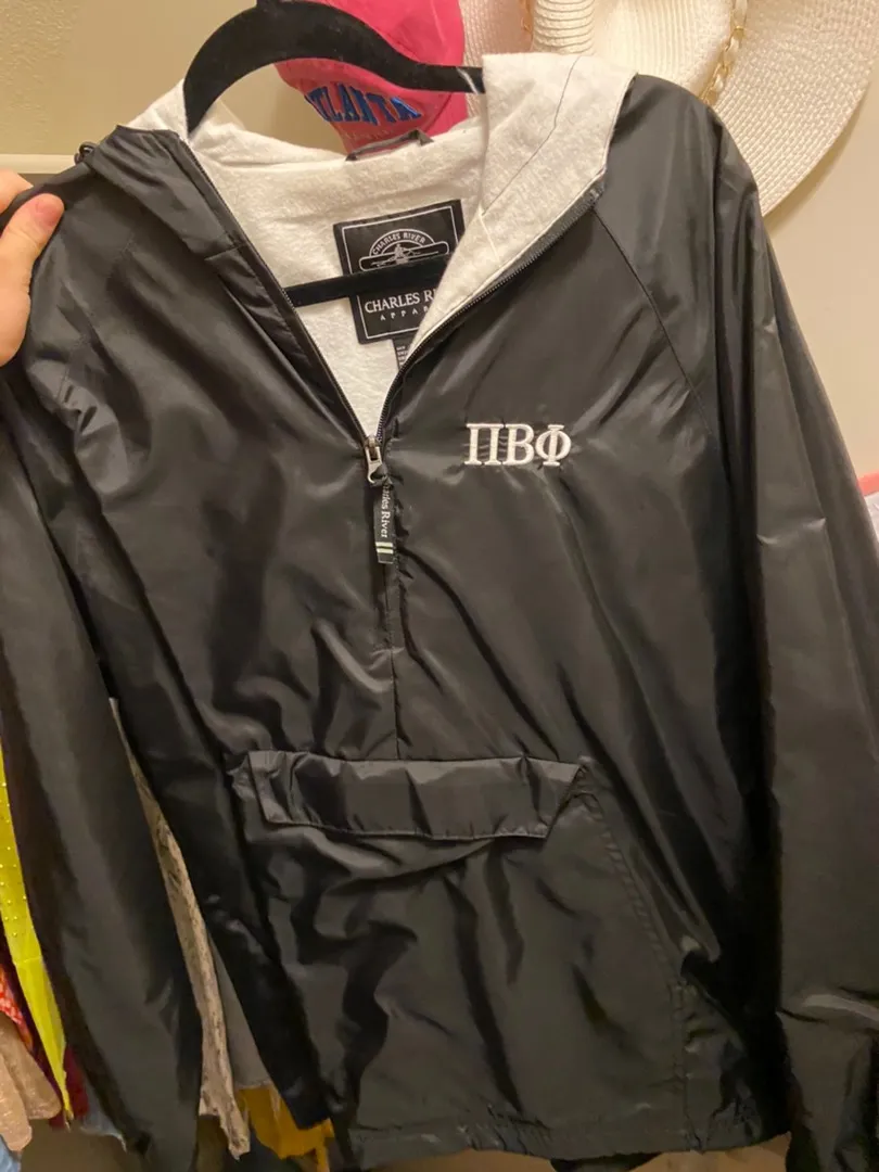 Pi Beta Phi Rain jacket Black Size M - Image 2