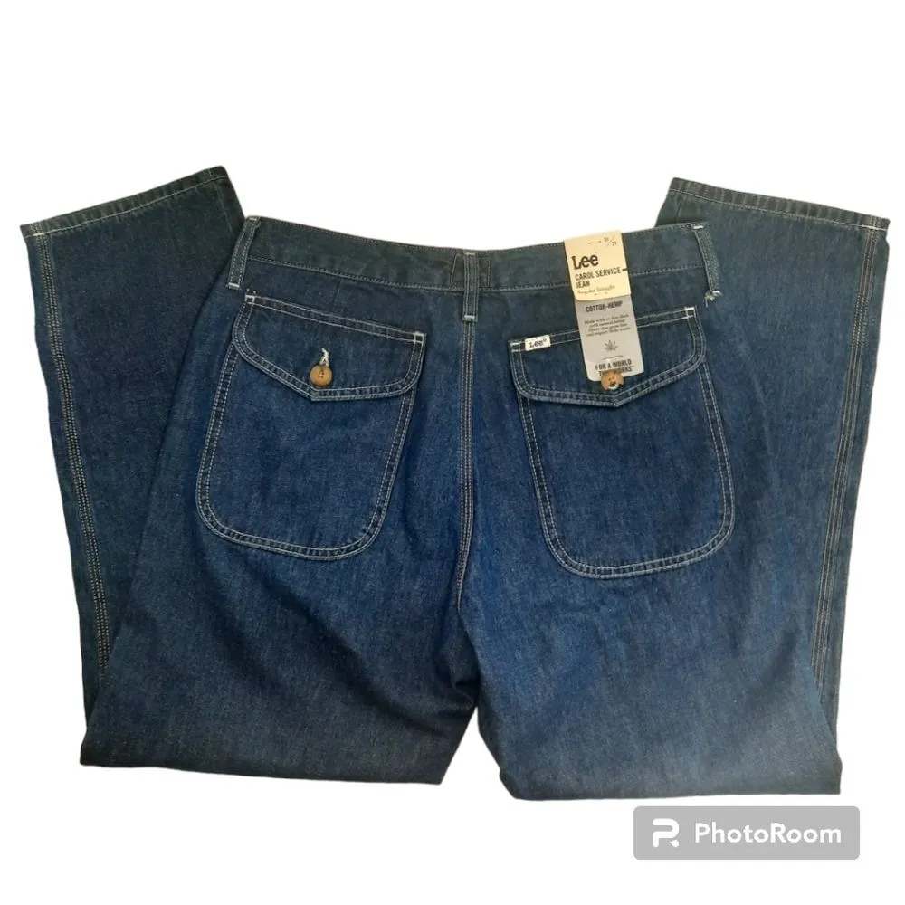 Carol Service Jean in Dark Grace Size 31x31 NWT Lightly Flawed - Image 5