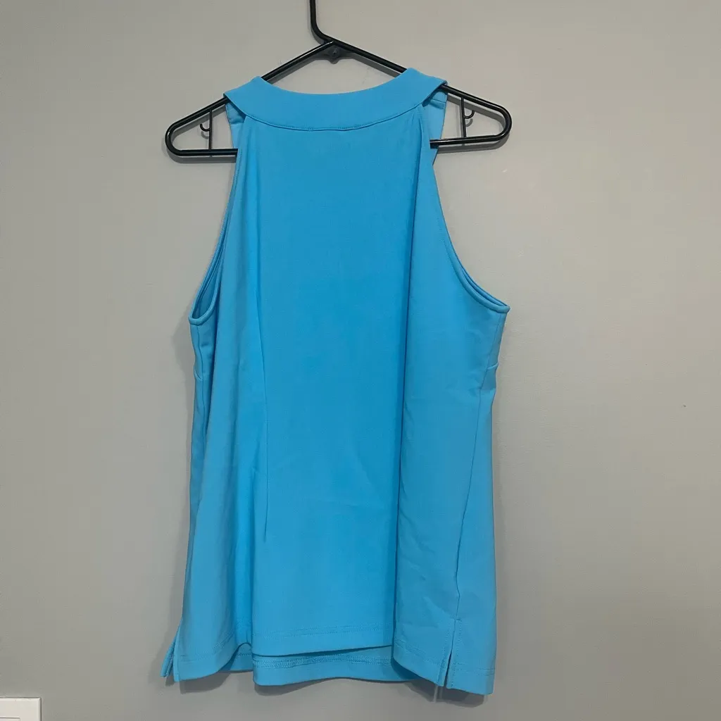 Sleeveless Blue Women's Top - Image 3