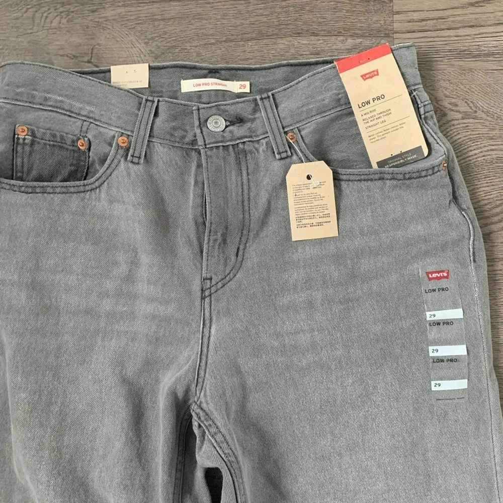 Levi's Low Pro Women's Jeans - Size 29 - Light Grey -‎ NWT - Image 6