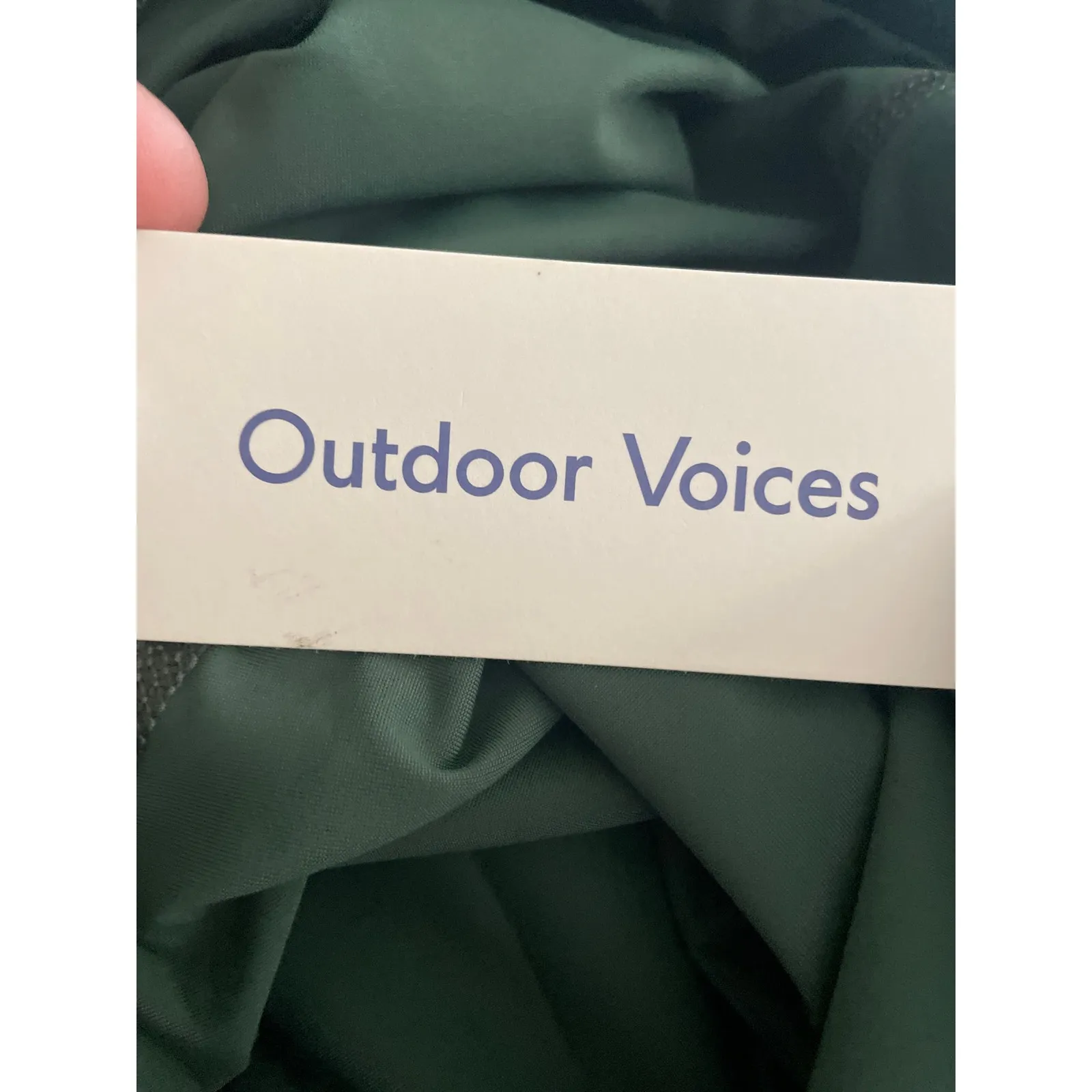 Outdoor Voices Women's Size XSMALL RecMesh 3.5" Skort Evergreen Skirt Green NWT - Image 4