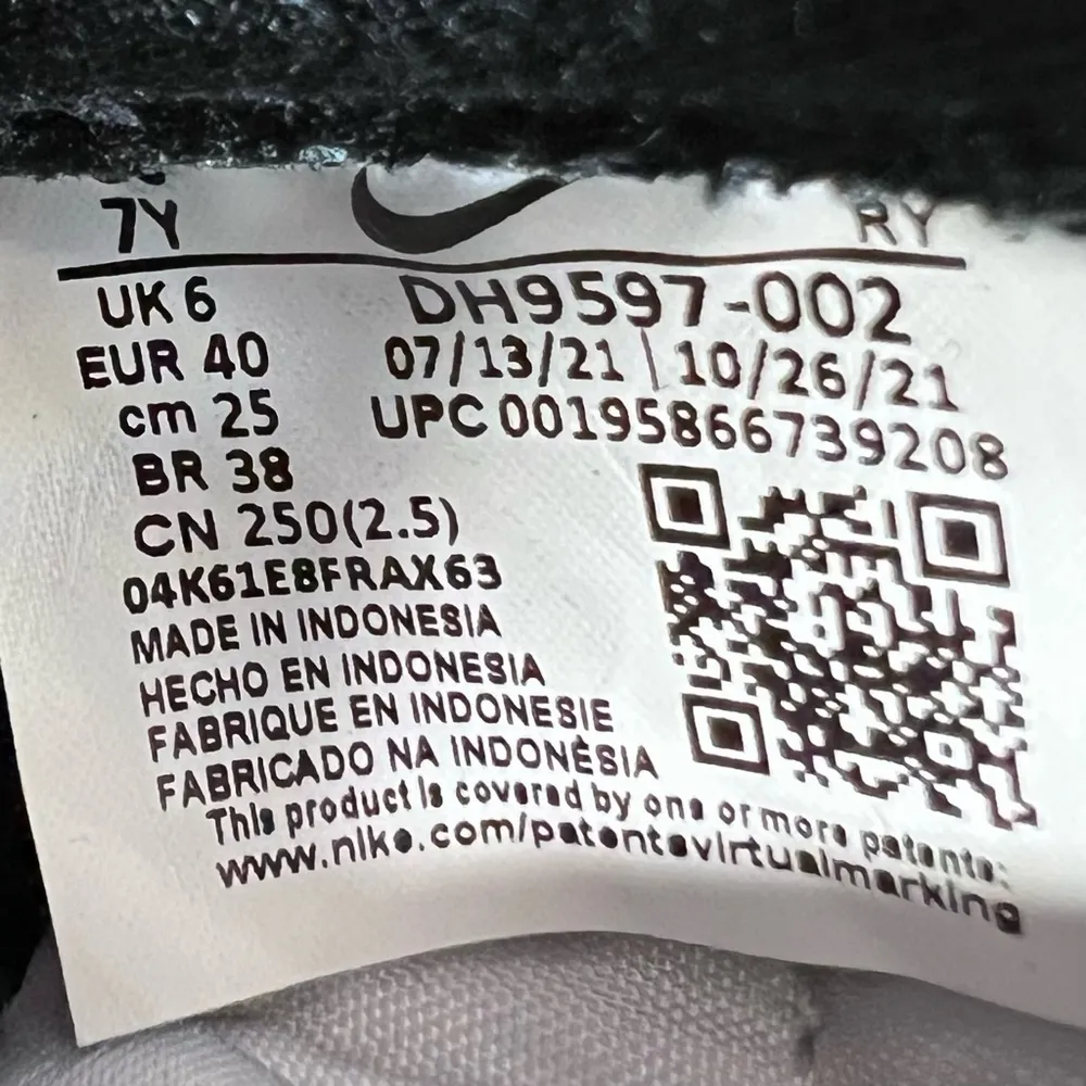 Nike Air Force 1 LV8 GS Shoe Youth Size 7Y OR Women’s 8.5 #B1264 - Image 9