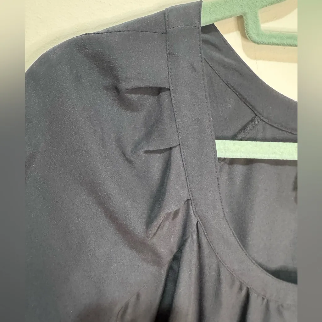 Twelfth St by Cynthia Vincent‎ Silk Little Black Dress Sz S - Image 4