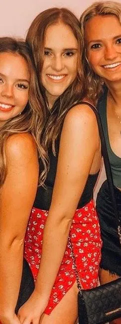 Henri Girl Red Mini Skirt - Image 2