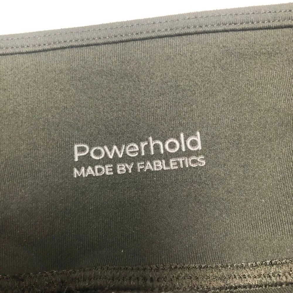 Fabletics XS olive leggings Powerhold Athletic Workout Gym Running - Image 4