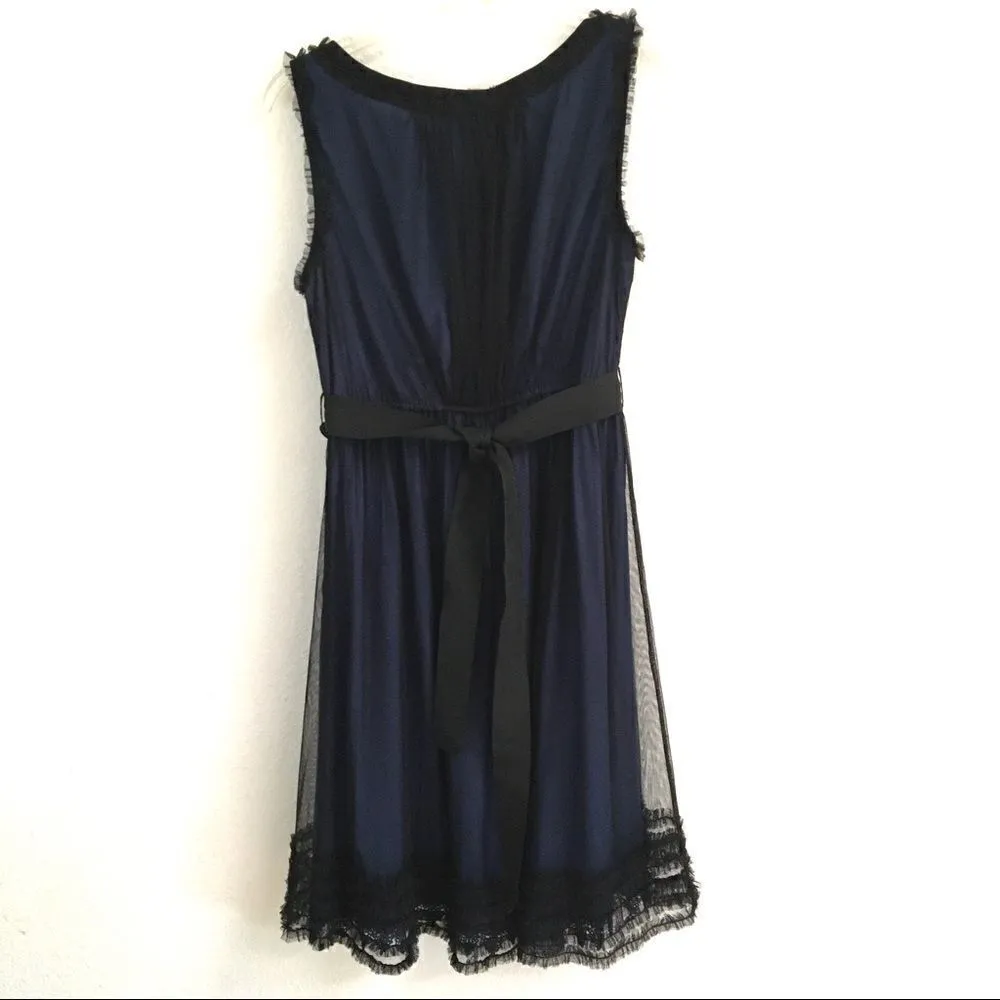 Anthropologie Moulinette Soeurs sheer overlay dress S - Image 3