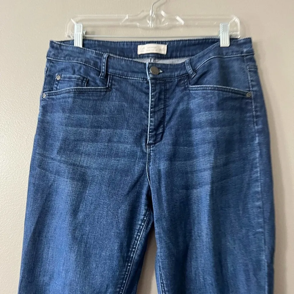 J.Jill  Denim Smooth Fit Barely Boot Cut Jeans Women's size 10 - Image 3