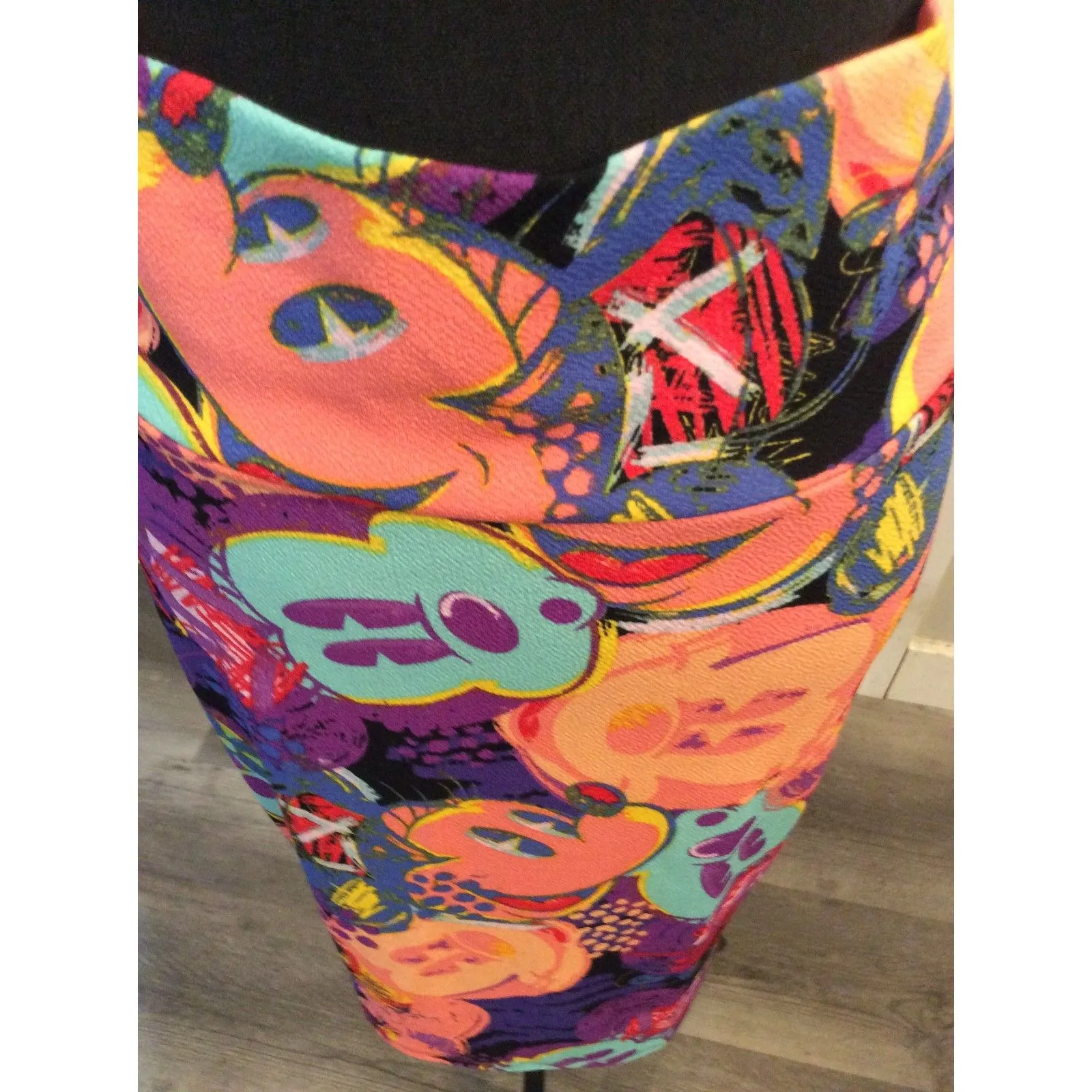 Disney LuLaRoe Medium M Mickey Mouse Skirt - Image 4