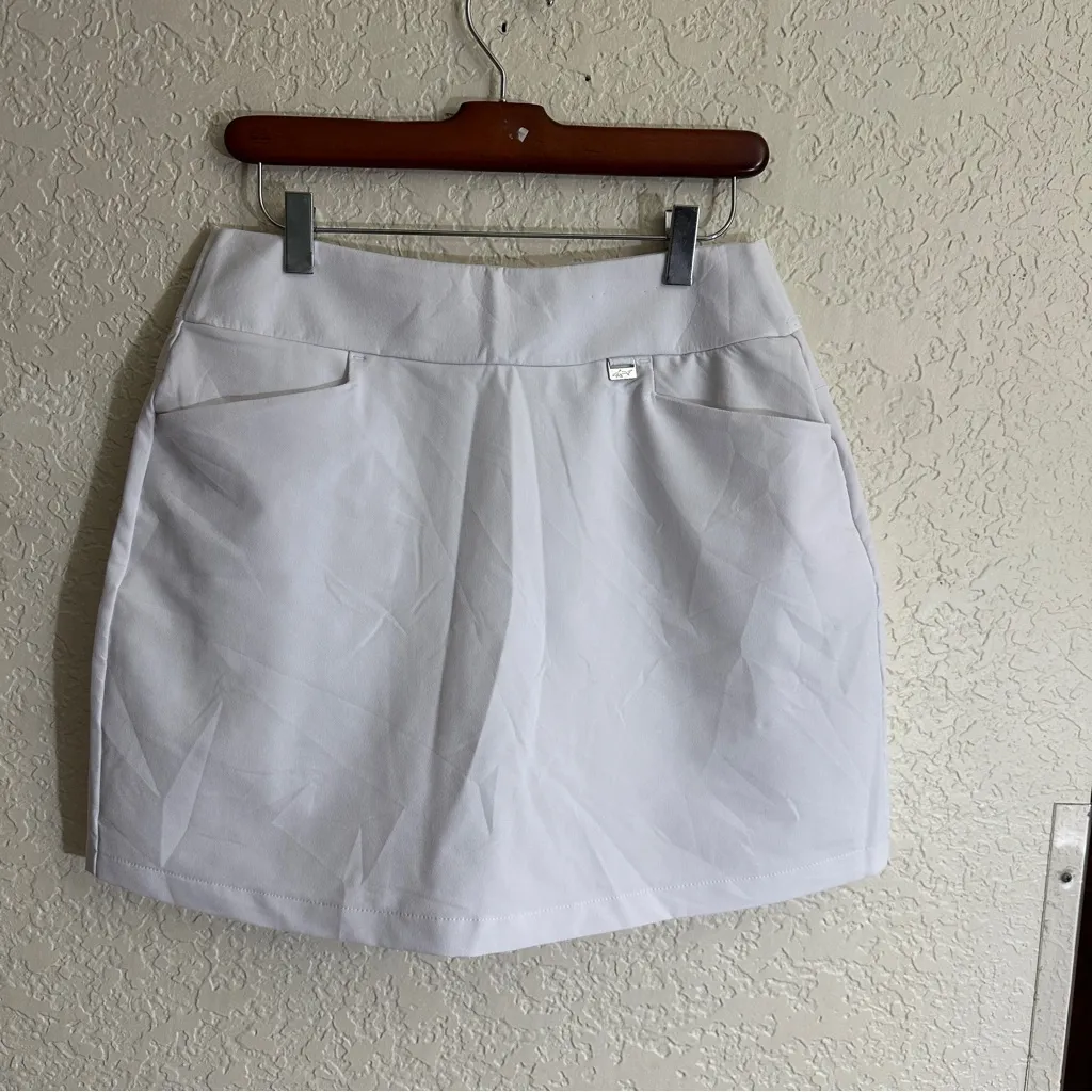 Greg Norman Collection‎ White Athletic Golf Tennis Skorts Small Play Dry - Image 3