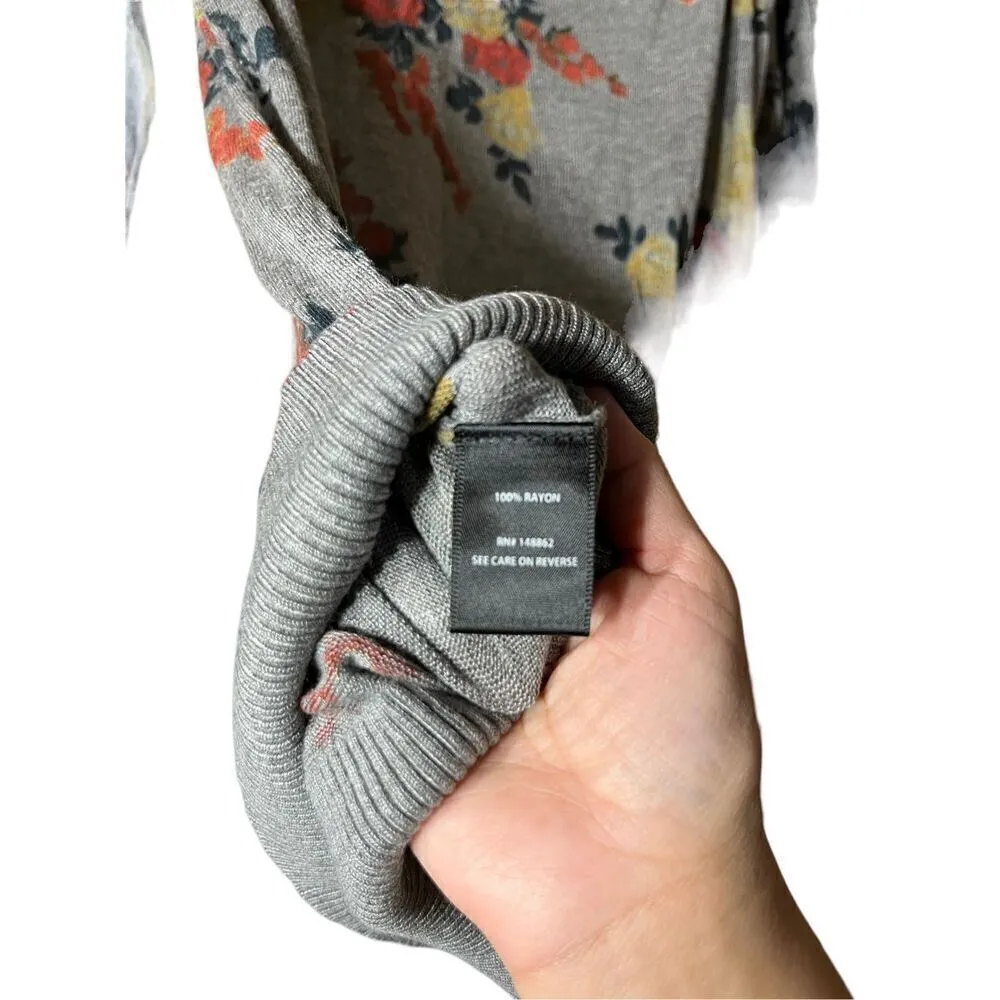 Torrid‎ Flower Print Sweater Size Medium - Image 5