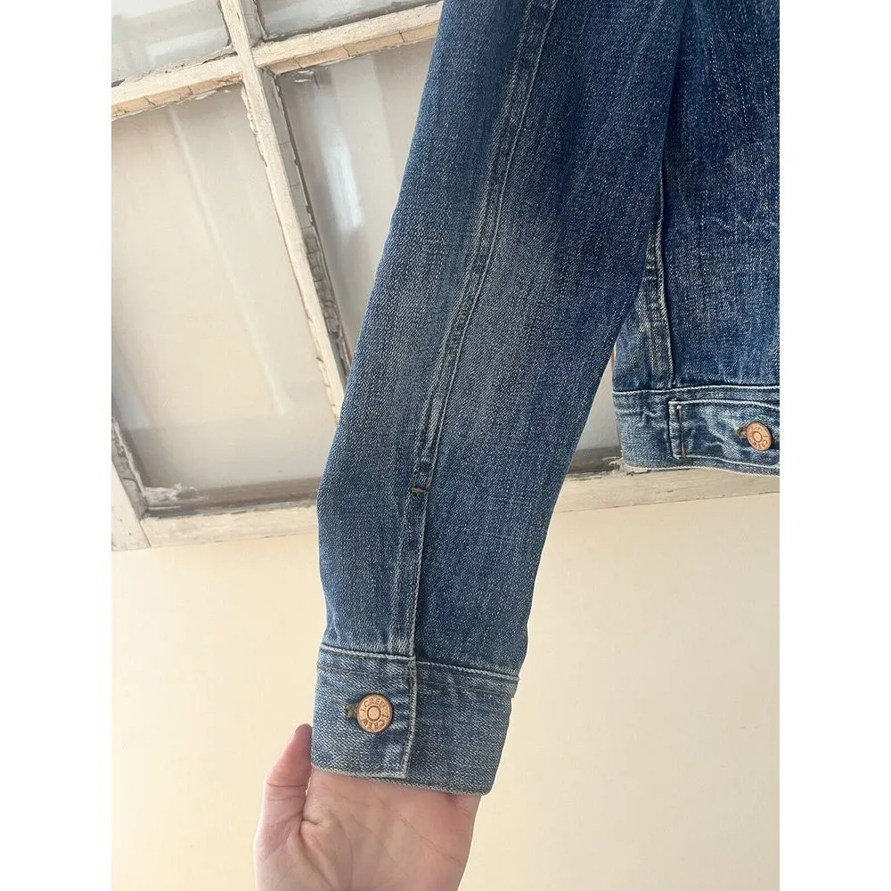 Madewell Size M The Jean Jacket Trucker Fitted  in Pinter Wash Women - Image 6