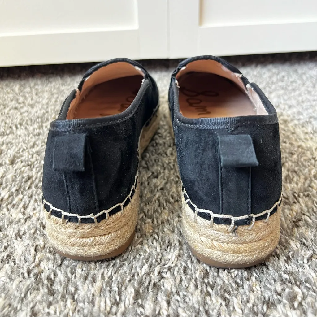 Sam Edelman Women’s‎ Carrin Platform Black Espadrilles Shoes Size 8 - Image 4