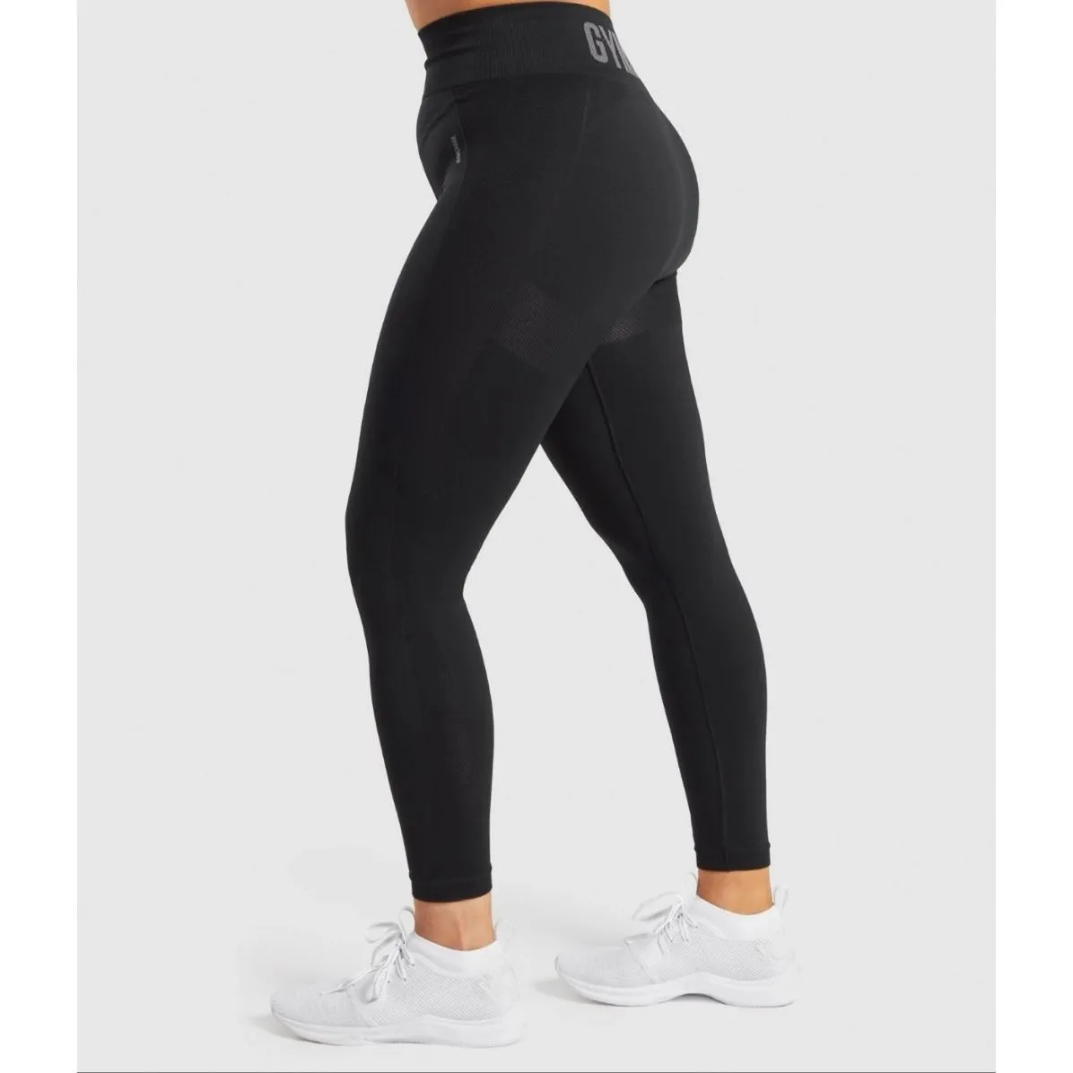 Gymshark Flex black High Waisted Leggings Size Small - Image 3