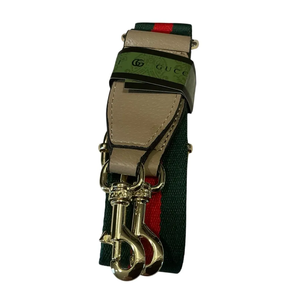 Purse strap No Brand for Gucci 1955 Gucci horsebit red green replacement - Image 3