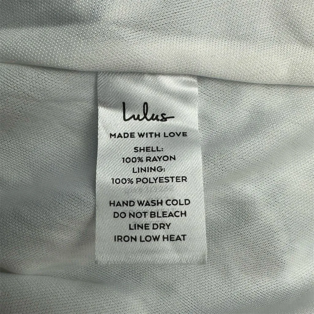 NWT Lulus Women's Stroll the Avenues White Floral Print Tie-Front Maxi Dress S - Image 12