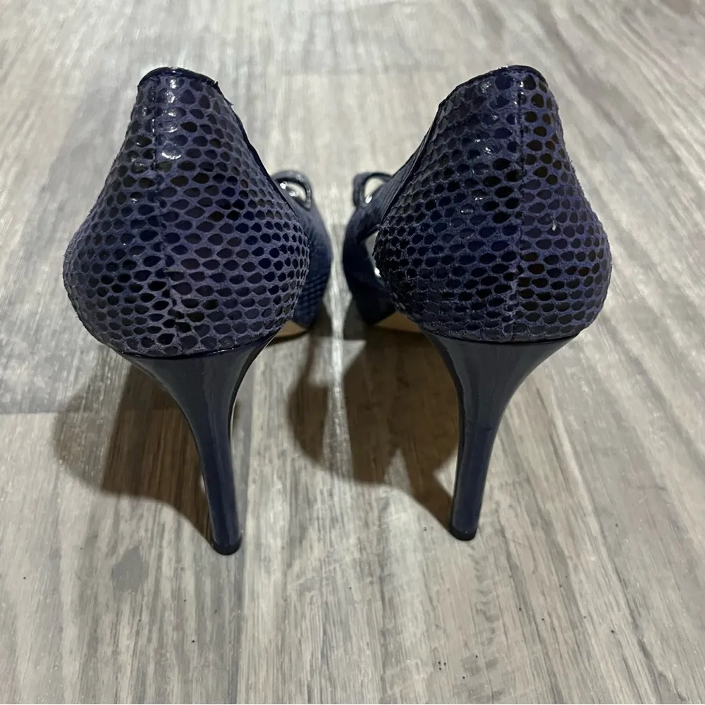 White House Black Market Bluebell High Heels; 8 women’s - Image 3