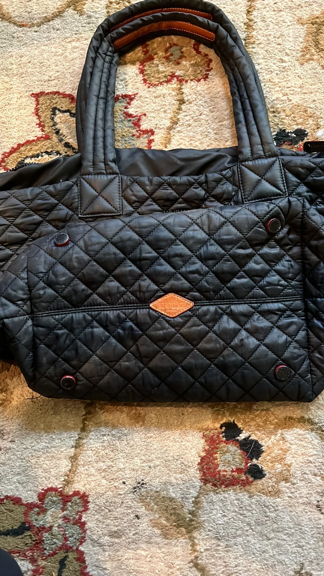 MZ Wallace Black Metro Medium Tote - Image 2