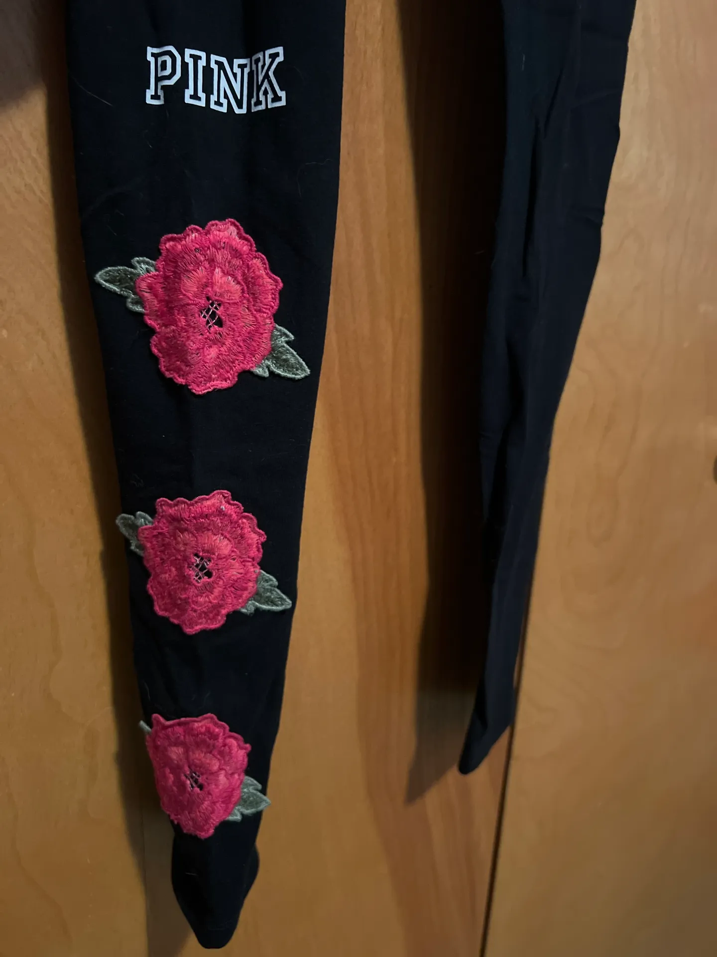 Victoria’s Secret PINK Embroidered Leggings  - Image 3