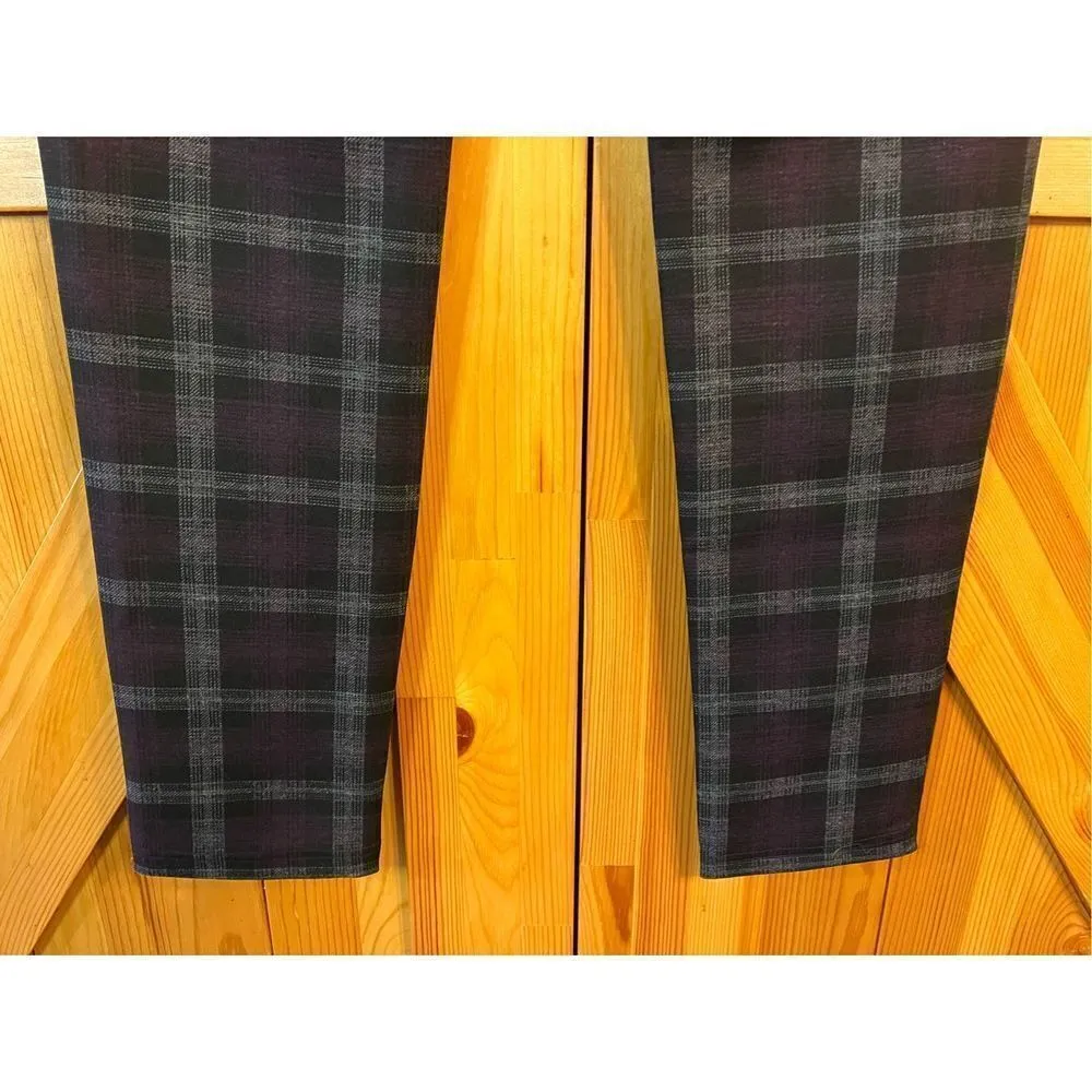 Charlie Paige Pants Size Small plaid nwt (2489) - Image 5