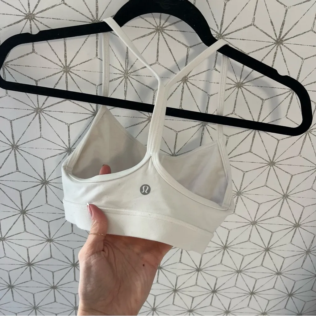Lululemon Power Y Bra White - Image 3