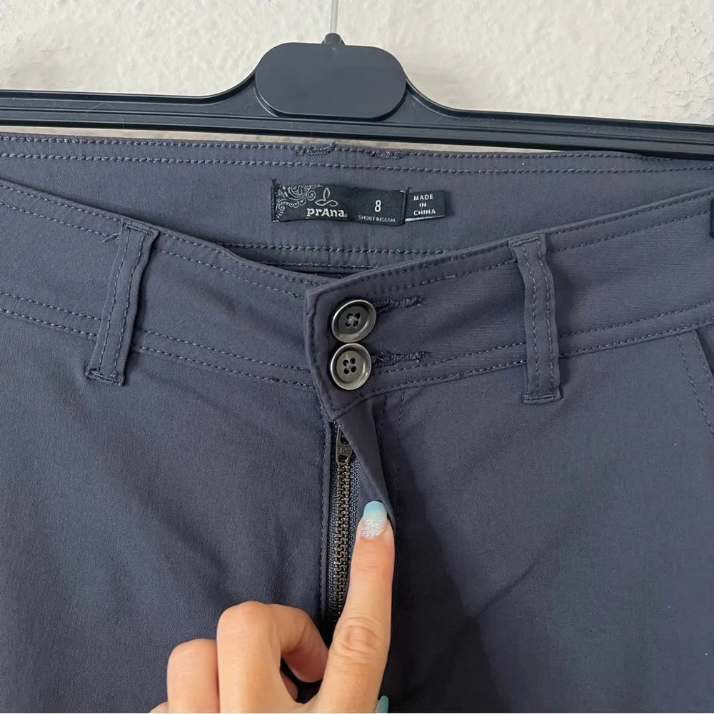 Prana Gray Halle Convertible Cargo Outdoor Pants Gray Size 8 - Image 7