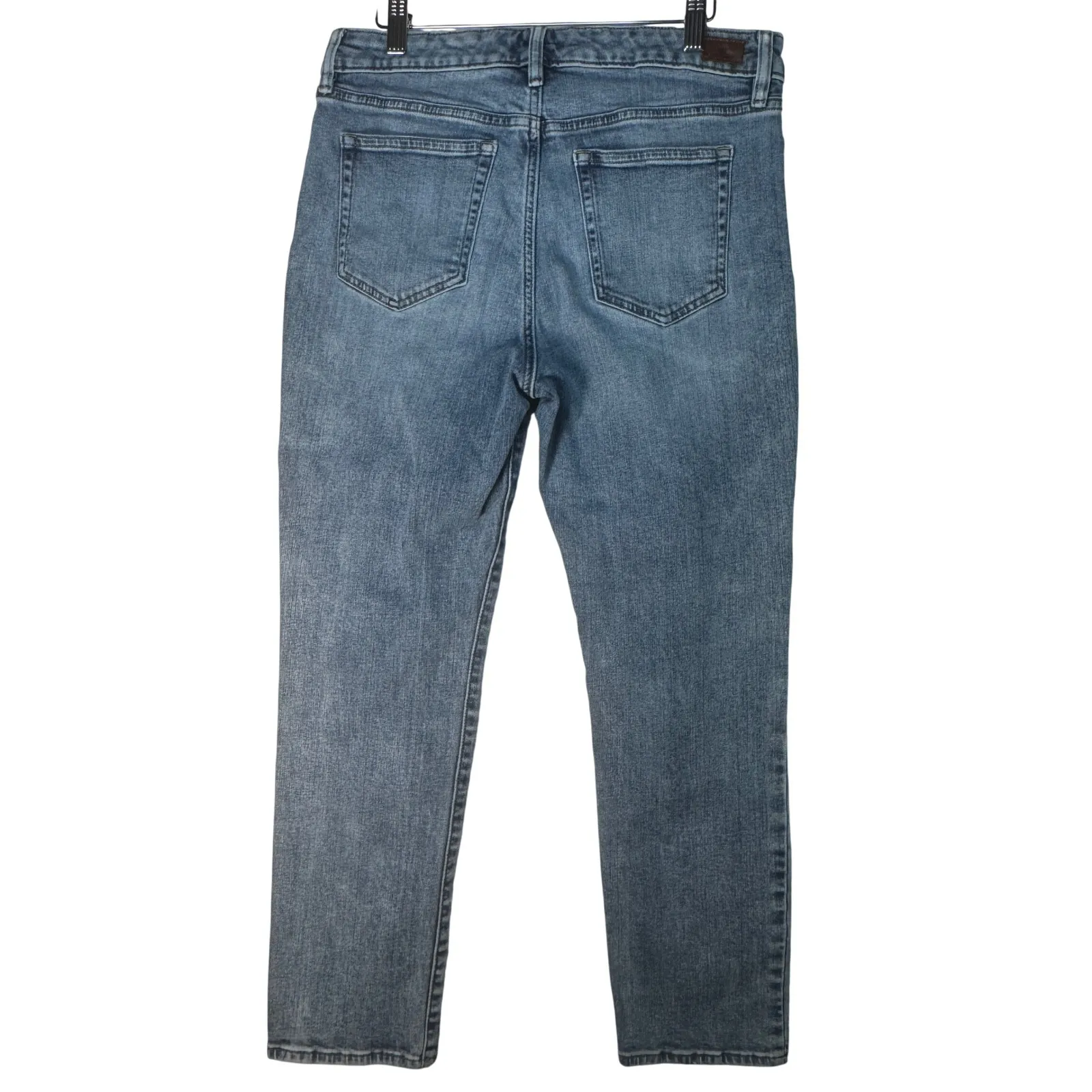 Lauren Ralph Lauren Women's 8 Premier Straight Ankle Jeans Light Wash Beaded - Image 2