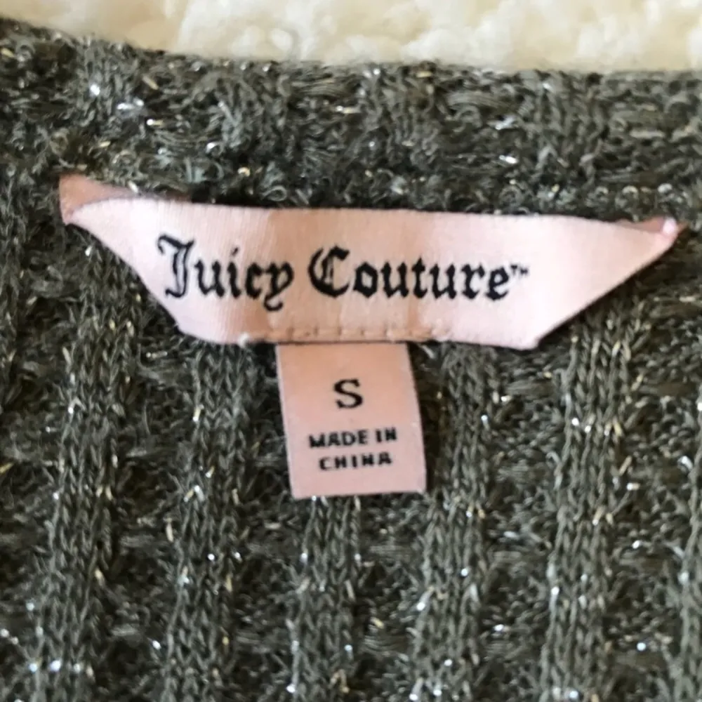 Juicy Couture Olive Green Boho Top - Image 3