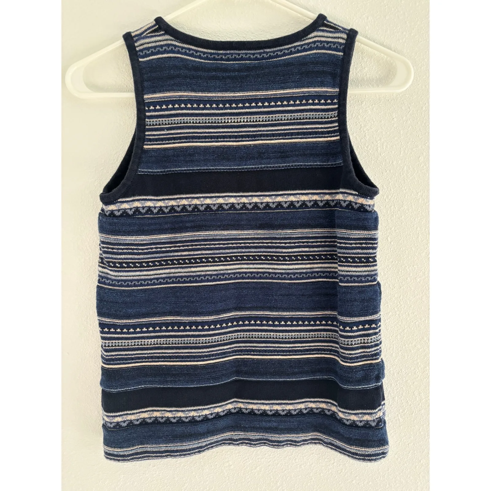 Lauren Ralph Lauren Vest Womens Size SP Blue Black Preppy‎ Quiet Luxury Career - Image 2