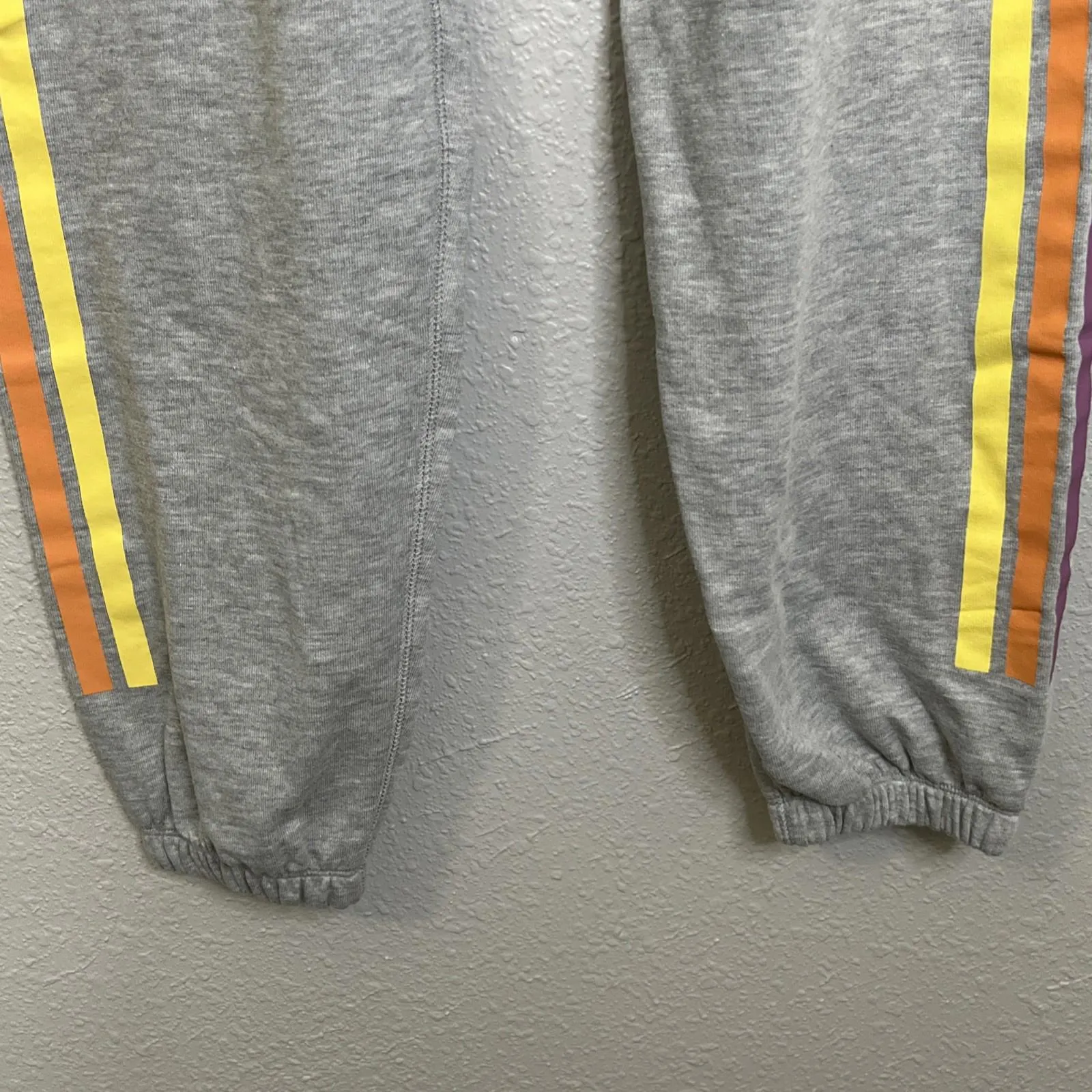 Grayson Threads  Striped Sweatpant Gray Size XS NWT - Image 3