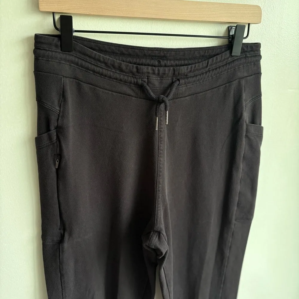 Patagonia Women’s Joggers Size Small Foldover Cuff  Black Pants - Image 3