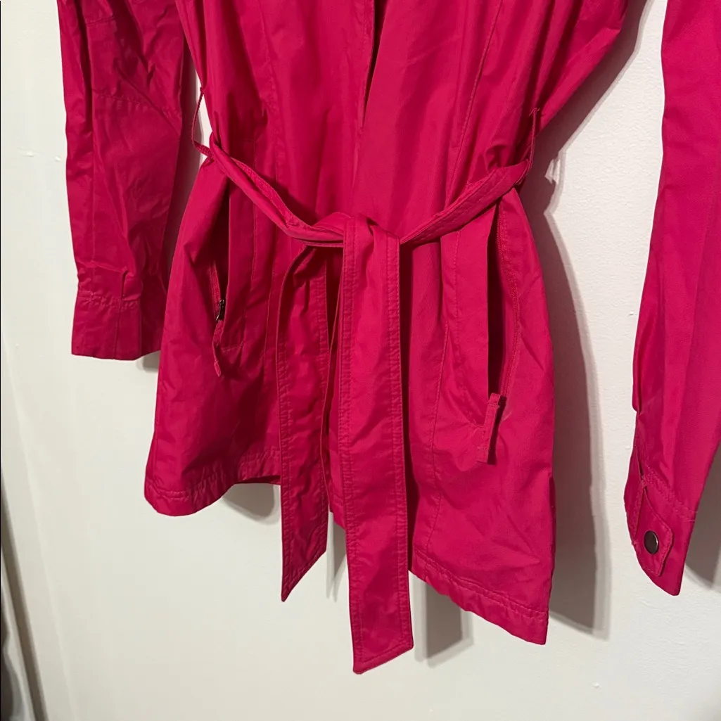 Columbia trench coat pink rain coat - Image 4