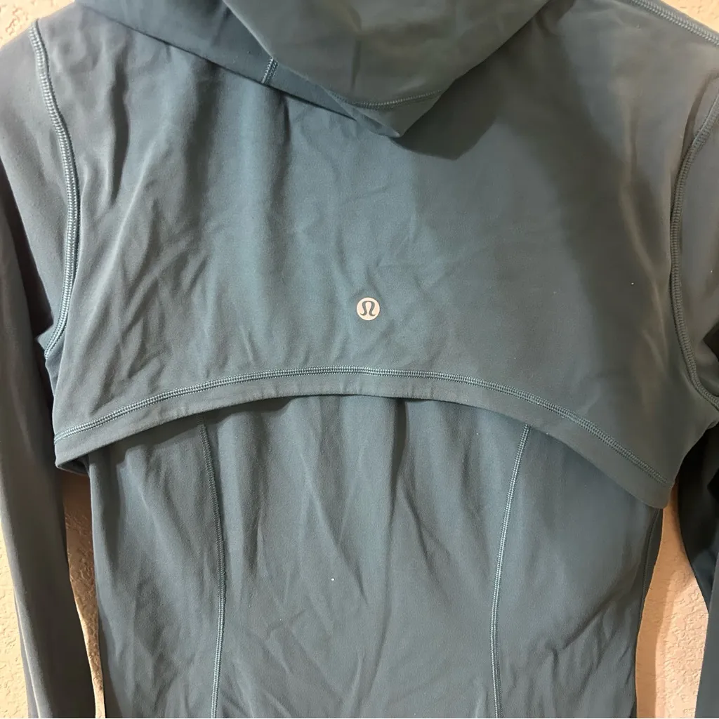 Lululemon Hooded Define Jacket Nulu Desert Teal - Size 8 - Image 8